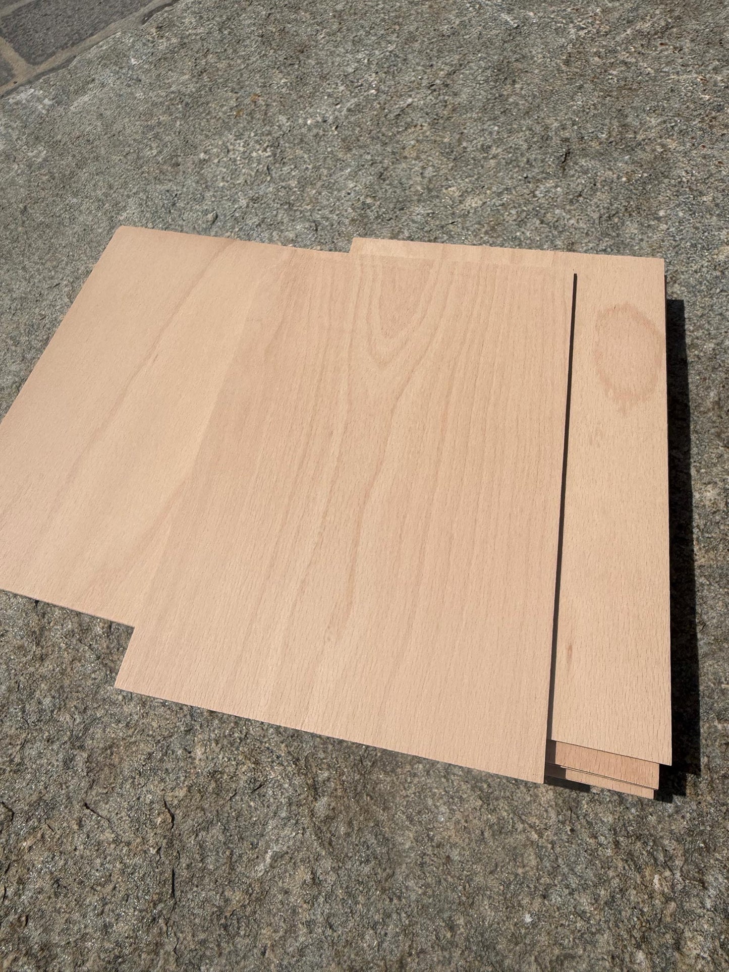 Pack Compensato in Faggio per Laser, CNC e Modellismo - A4 (297x210 mm)