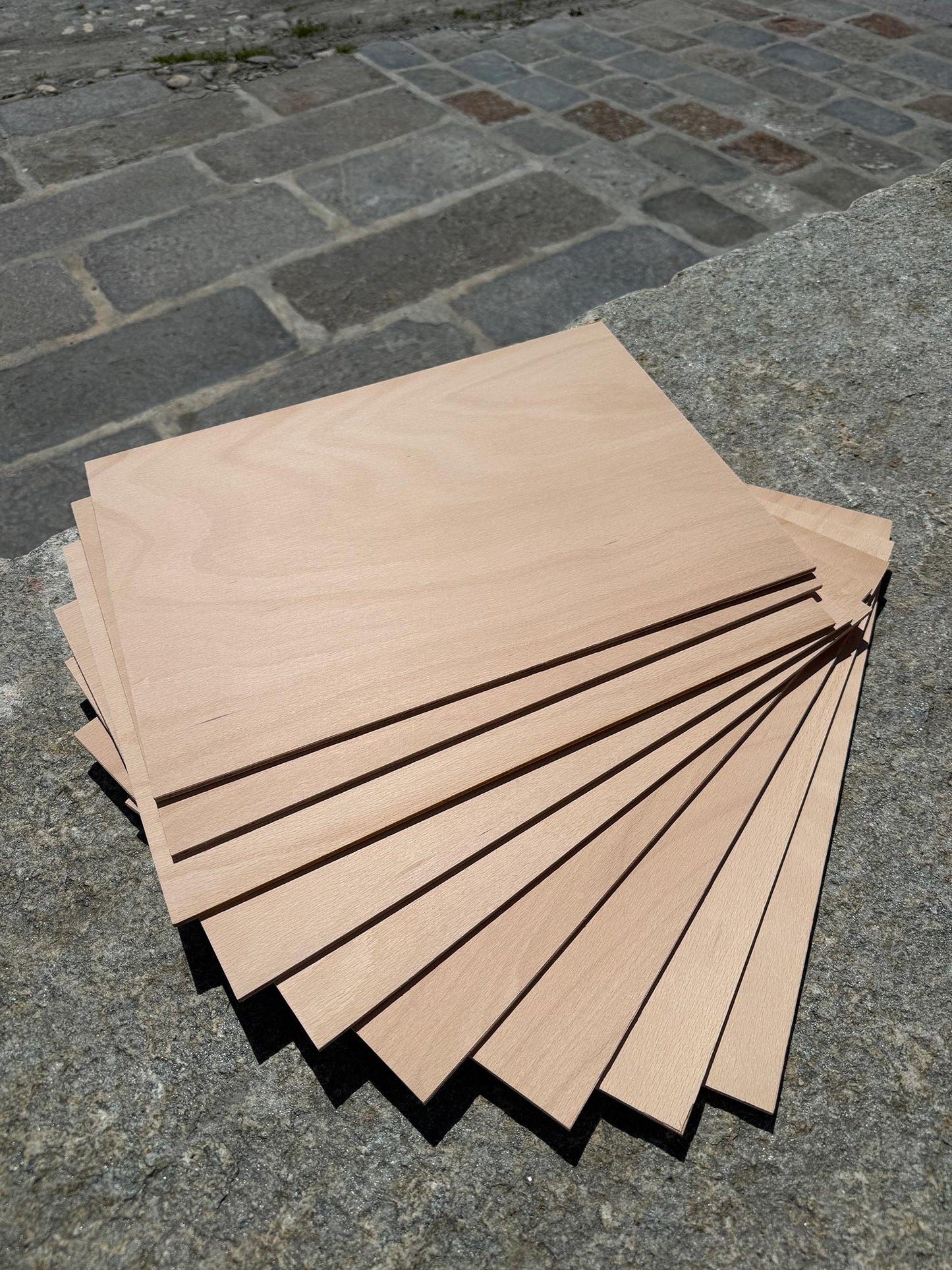Pack Compensato in Faggio per Laser, CNC e Modellismo - A3 (297x420 mm)