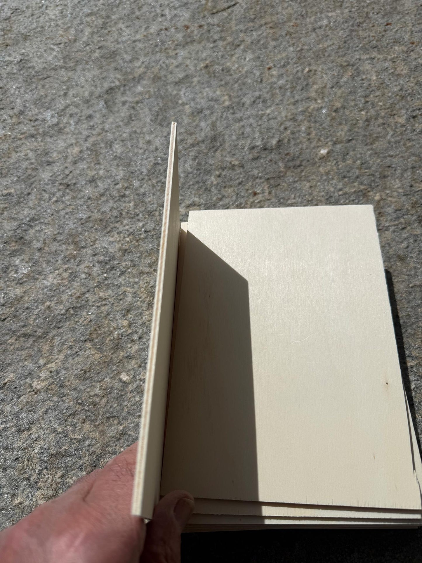 Pack Compensato in Pioppo per Laser, CNC e Modellismo - A5 (148x210 mm)
