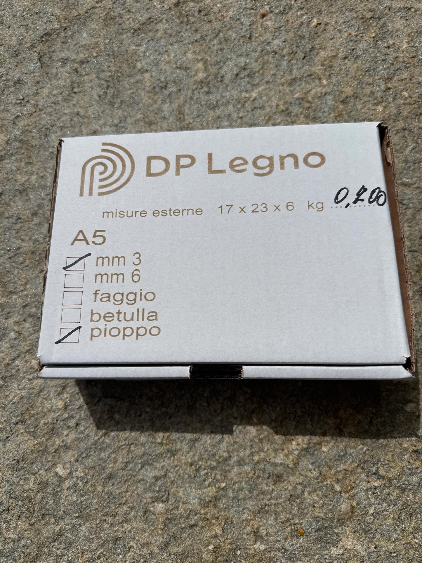 Pack Compensato in Pioppo per Laser, CNC e Modellismo - A5 (148x210 mm)