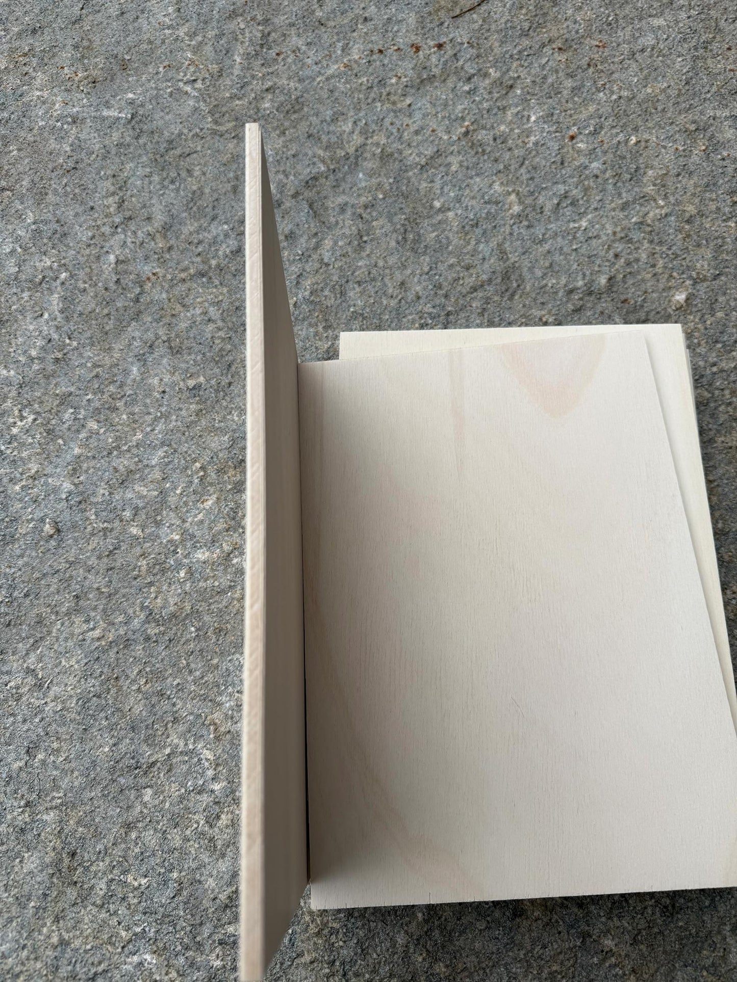 Pack Compensato in Pioppo per Laser, CNC e Modellismo - A4 (297x210 mm)