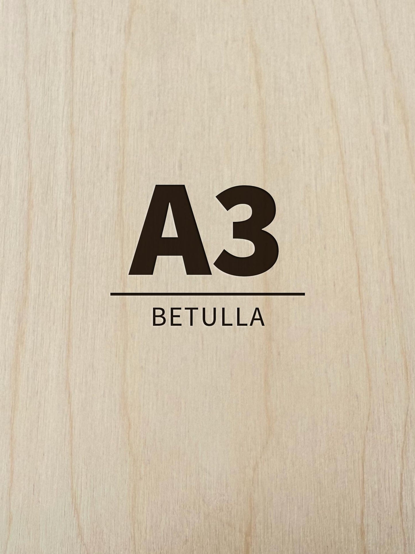 Pack Compensato in Betulla per Laser, CNC e Modellismo - A3 (297x420 mm)