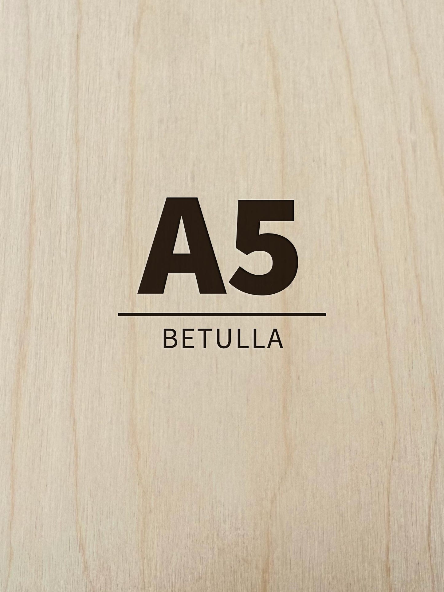 Pack Compensato in Betulla per Laser, CNC e Modellismo - A5 (148x210 mm)