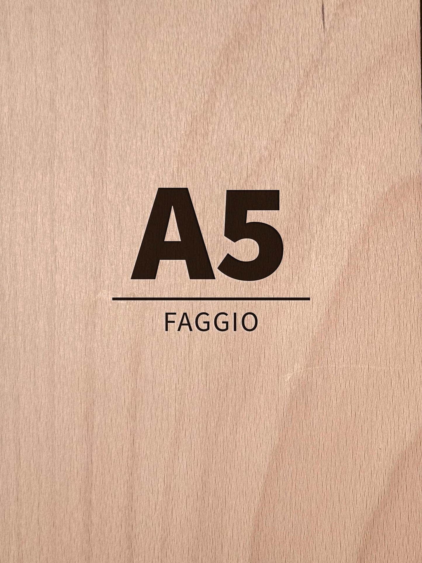 Pack Compensato in Faggio per Laser, CNC e Modellismo - A5 (148x210 mm)