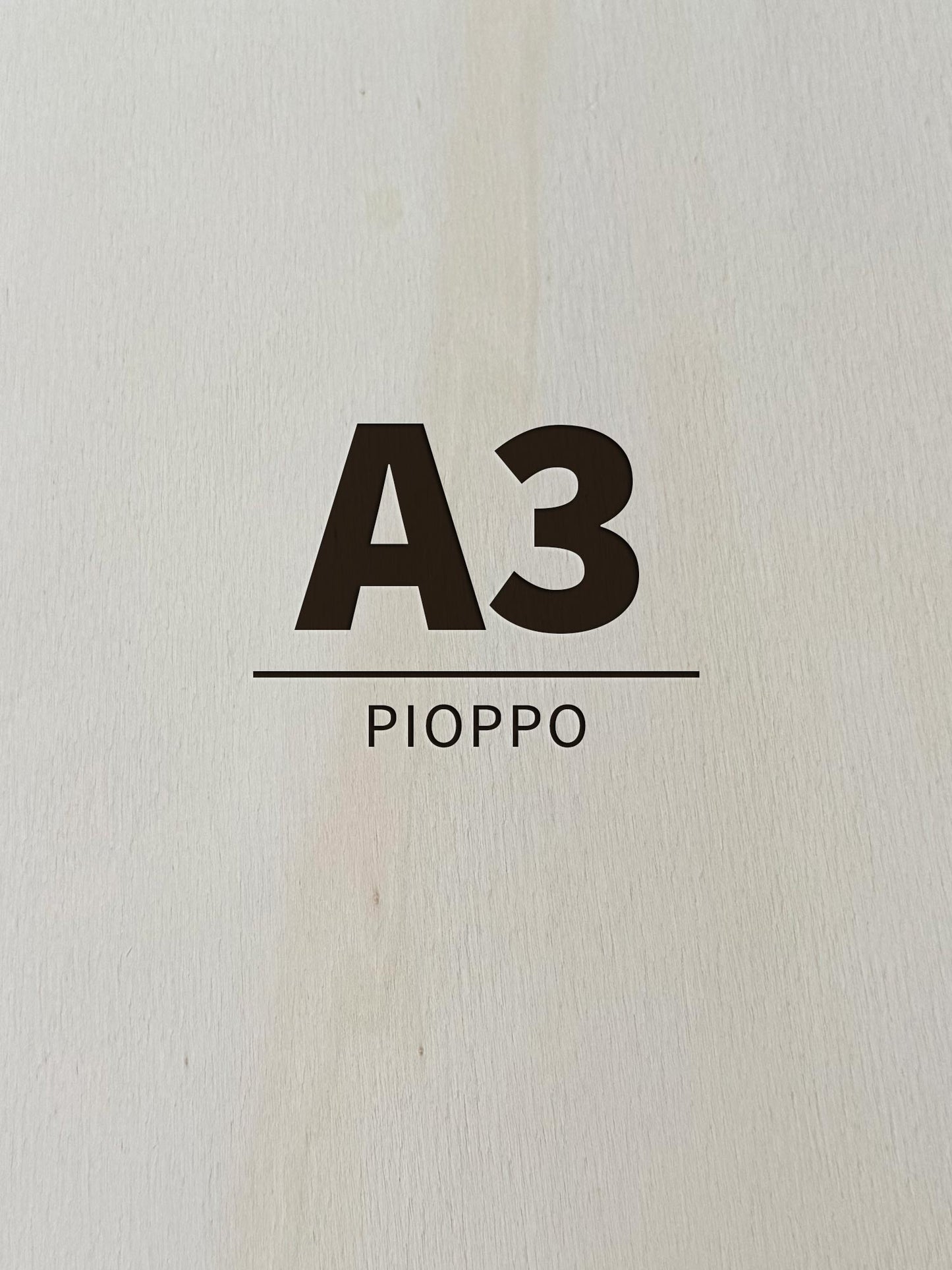 Pack Compensato in Pioppo per Laser, CNC e Modellismo - A3 (297x420 mm)